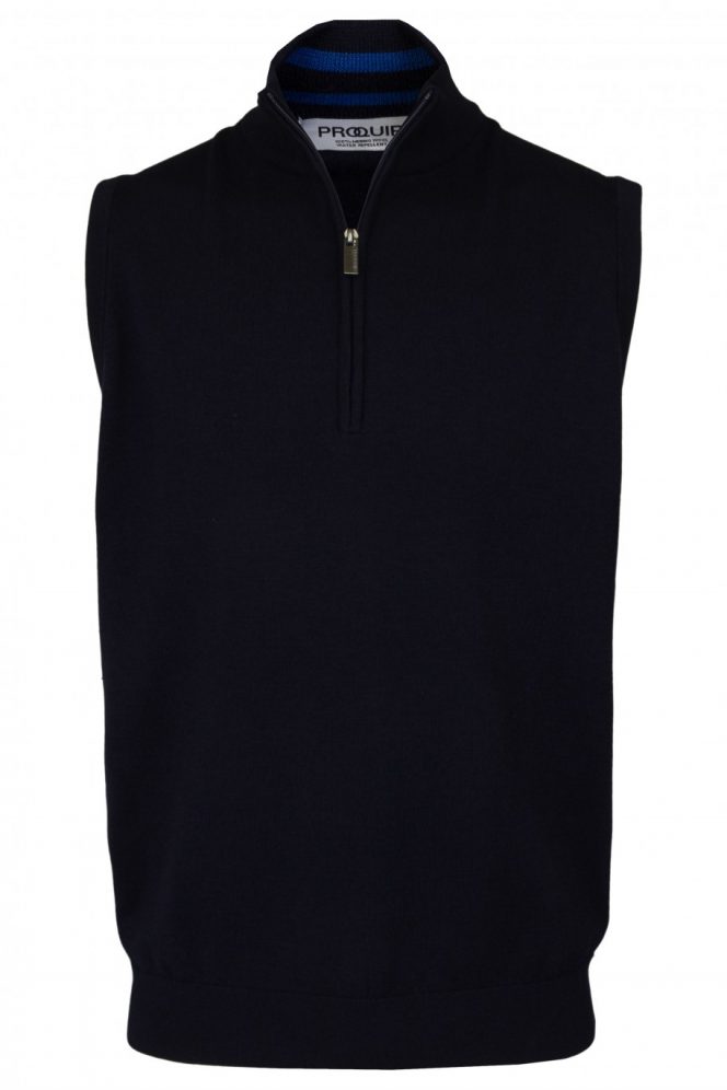 PQ17 NAVY Merino Slipover