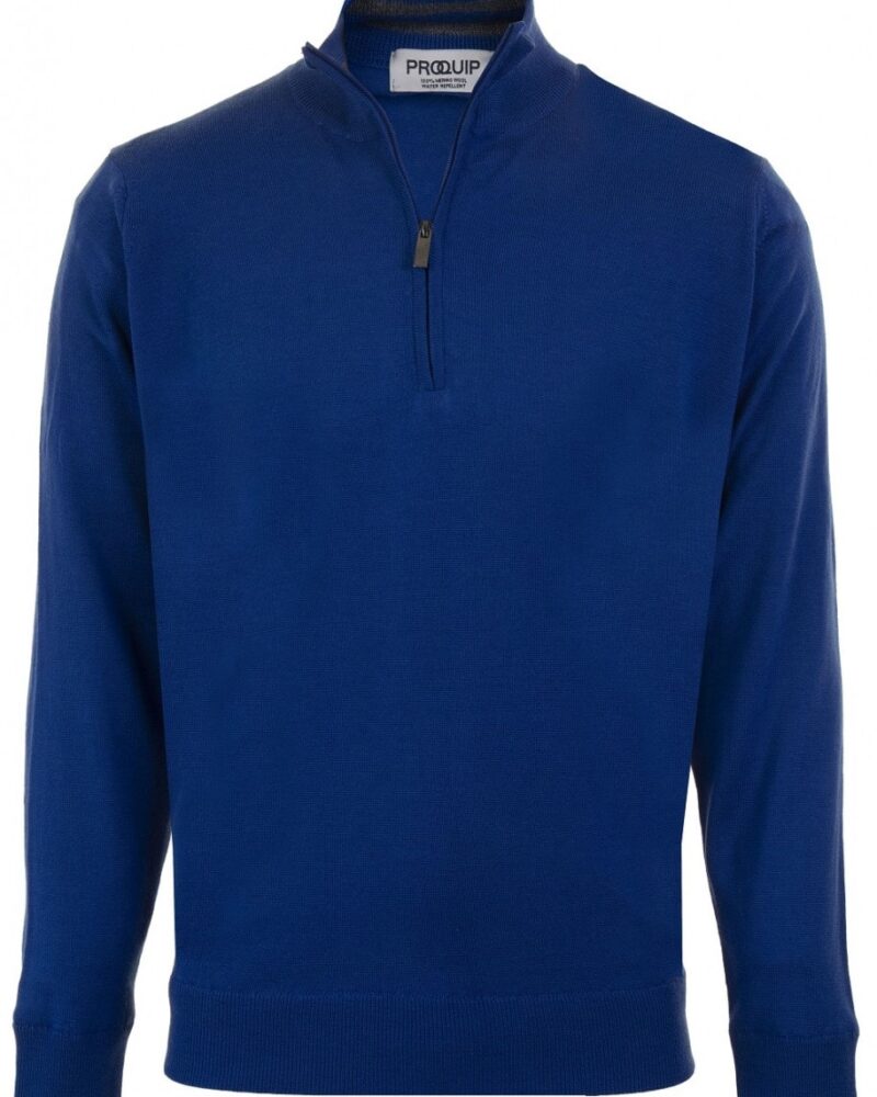 Royal Blue Merino Lined Sweater