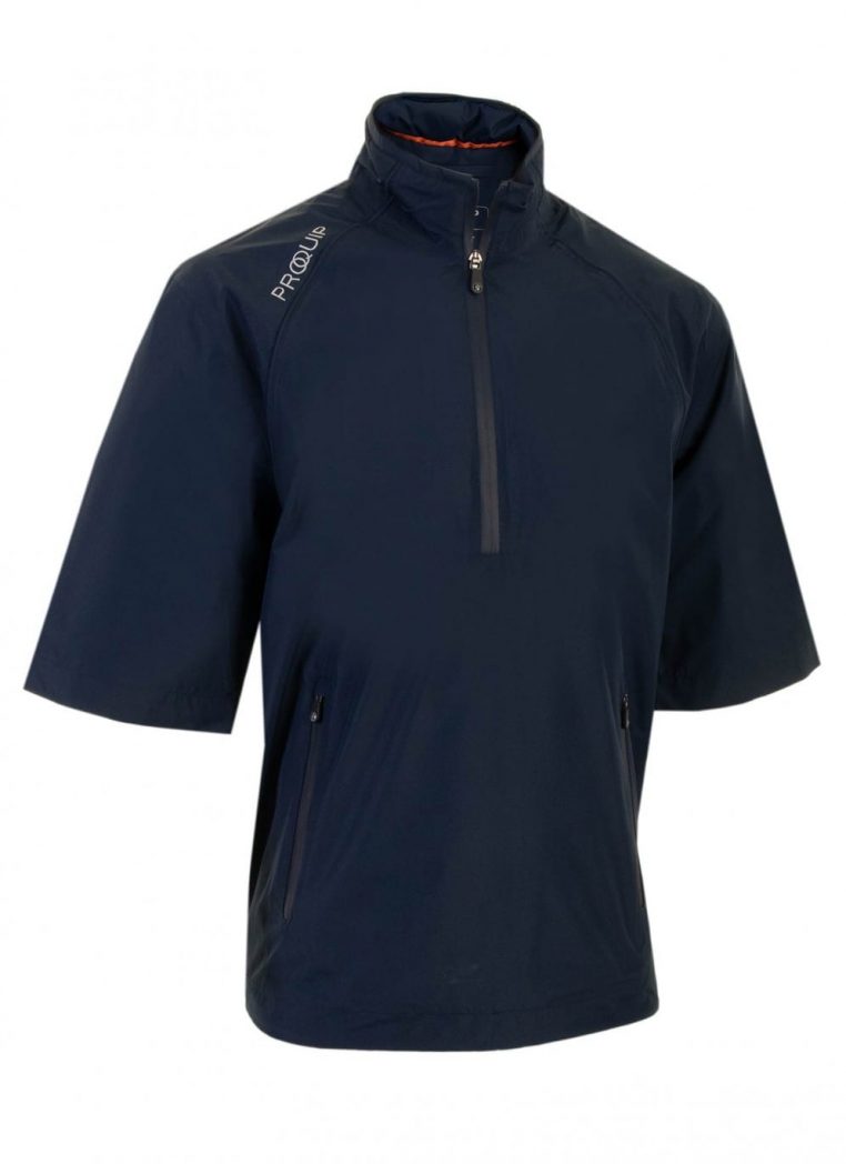 Tempest half sleeve front Navy
