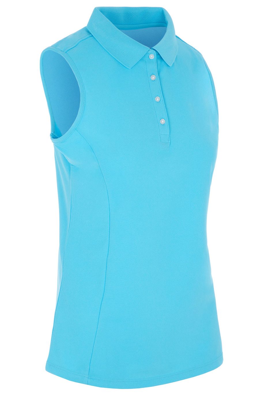 レディースウェア SLP Sleeveless Polo NI0210101_702_20MAGENTA_1_502c