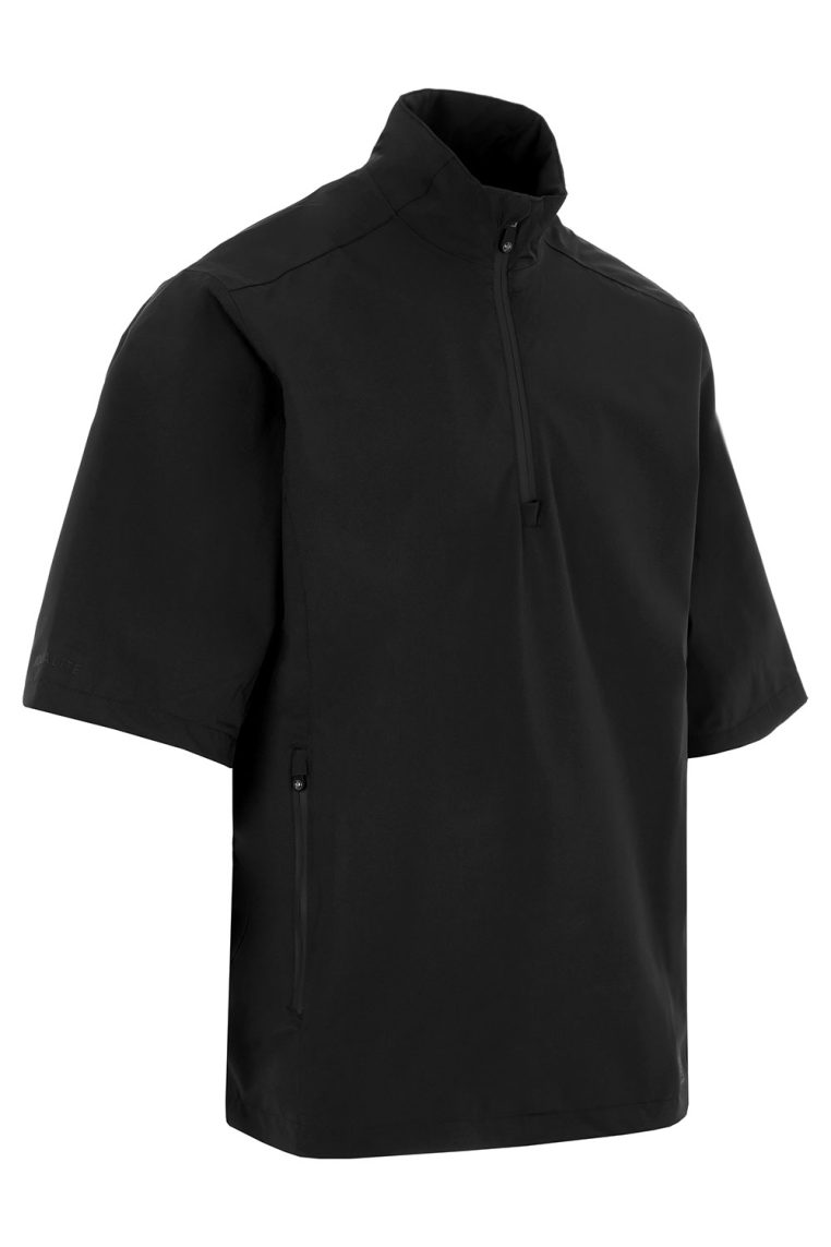 Aqualite Half Sleeve Rain Top - Black, S