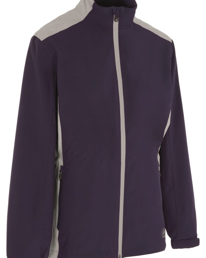 Darcey Rain Jacket Navy/Silver