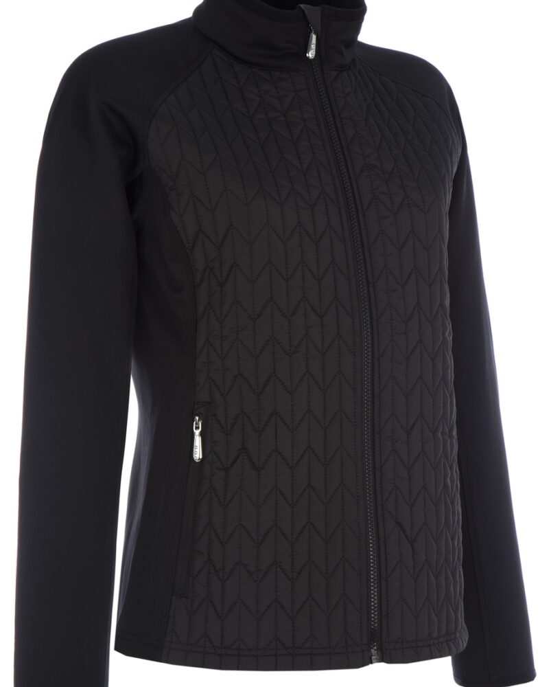 A black ProQuip ProFlex ladies quilted jacket