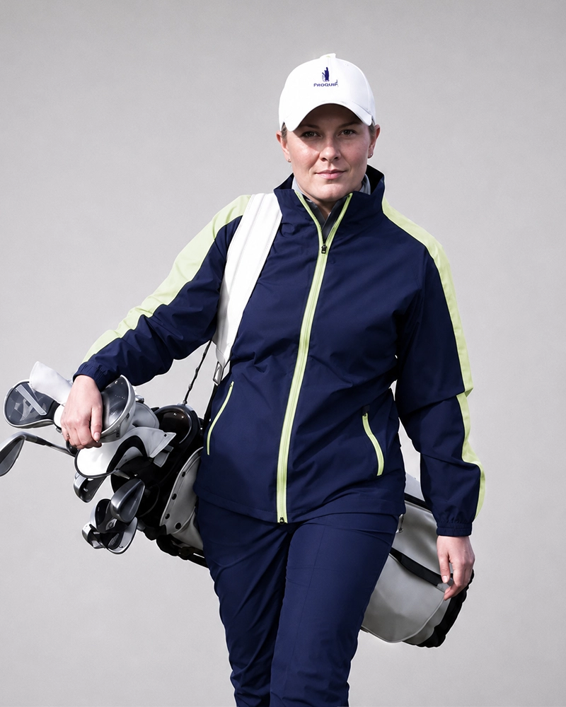 ProQuip Paige Jacket - Navy / Shadow Lime