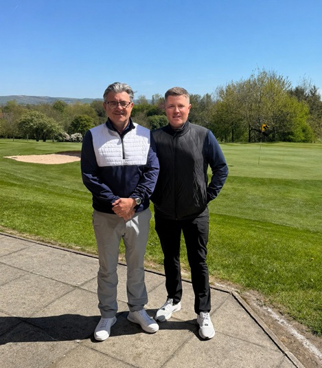 Ian Singleton and Tom Hicklin of IDS Golf join ProQuip's sales team