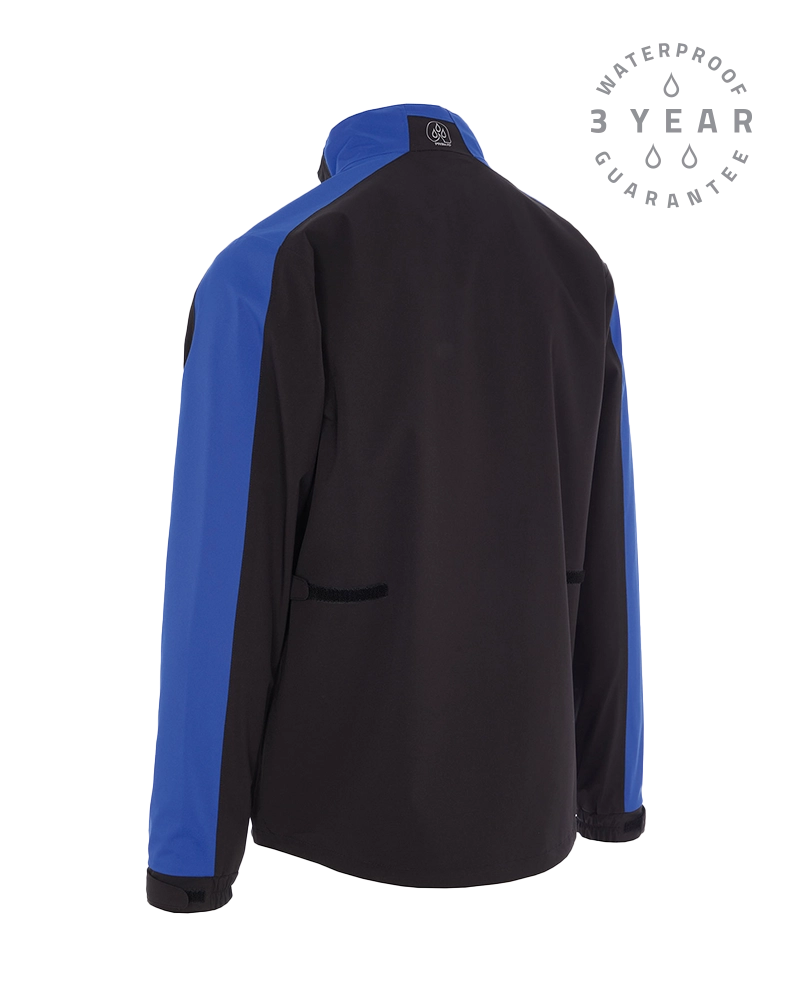 ProQuip Junior Aqualite Jacket - Black / Magnetic Blue